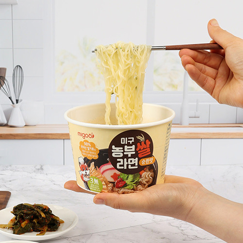 농부 쌀라면 조리 예