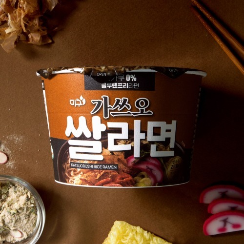 가쓰오 쌀라면 조리 예